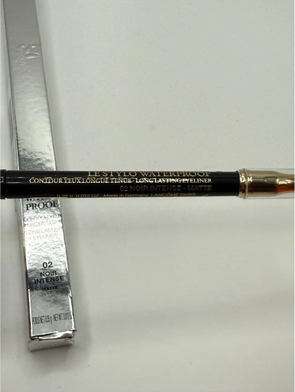 Lancôme Le Stylo Waterproof Eyeliner 02 Noir Intense Matte Black 0.35g